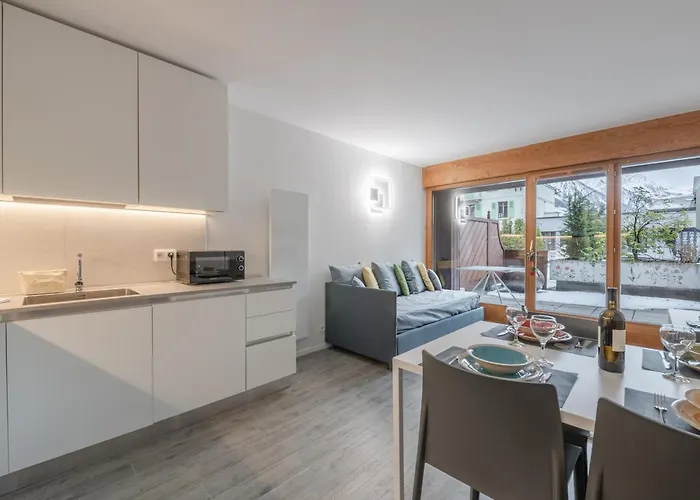 Apartment Avec Terrasse Au Centre, Parking, 4 Pers. - Fr-1-343-272 Chamonix